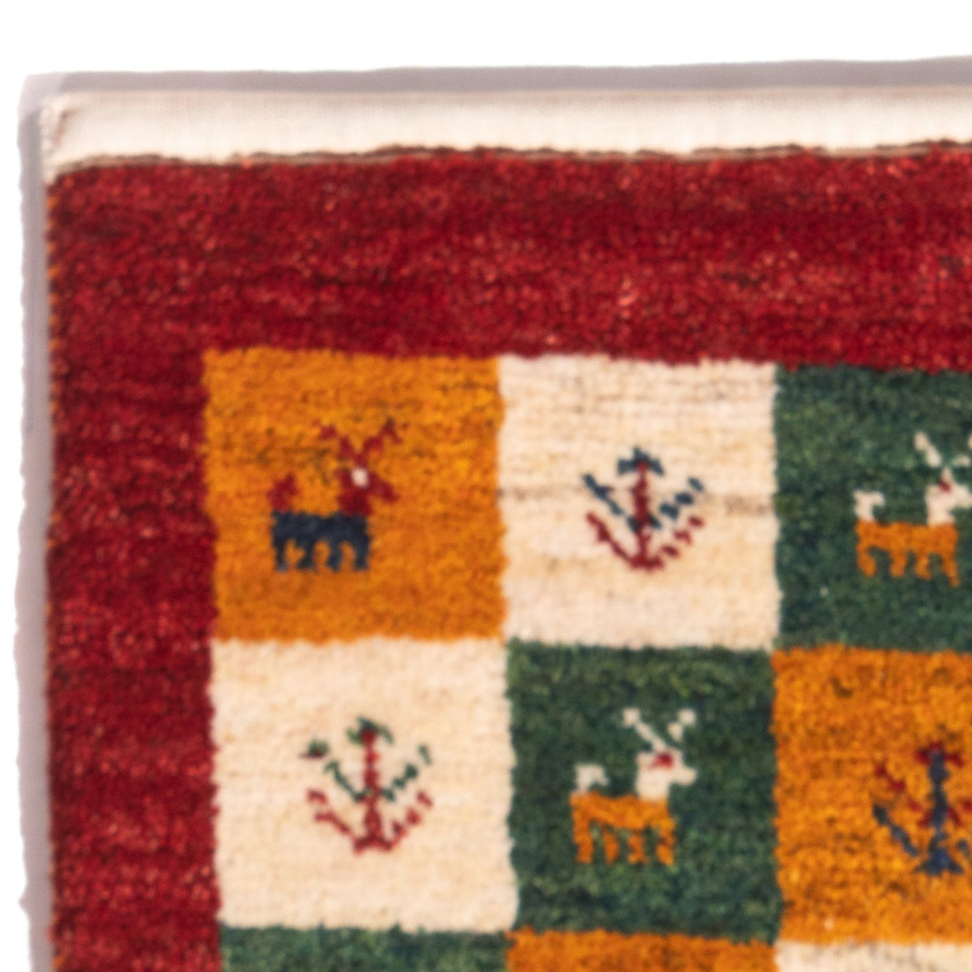 Perzische Gabbeh Tapijt 60x40cm - Perserteppich Wollteppich