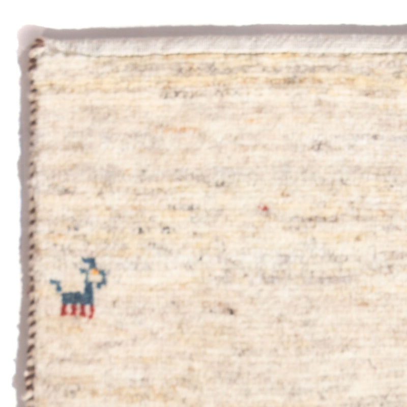 Gabbeh tapijt - Perzisch - 60 x 40 cm - crème