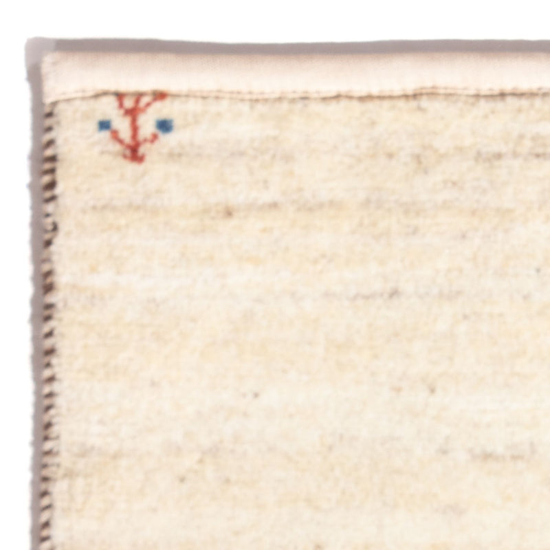 Gabbeh tapijt - Perzisch - 60 x 40 cm - crème