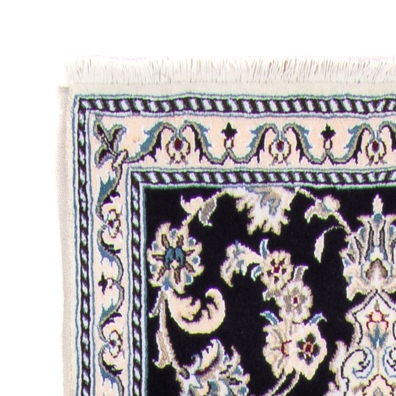 Loper Perzisch tapijt - Nain - 297 x 79 cm - donkerblauw