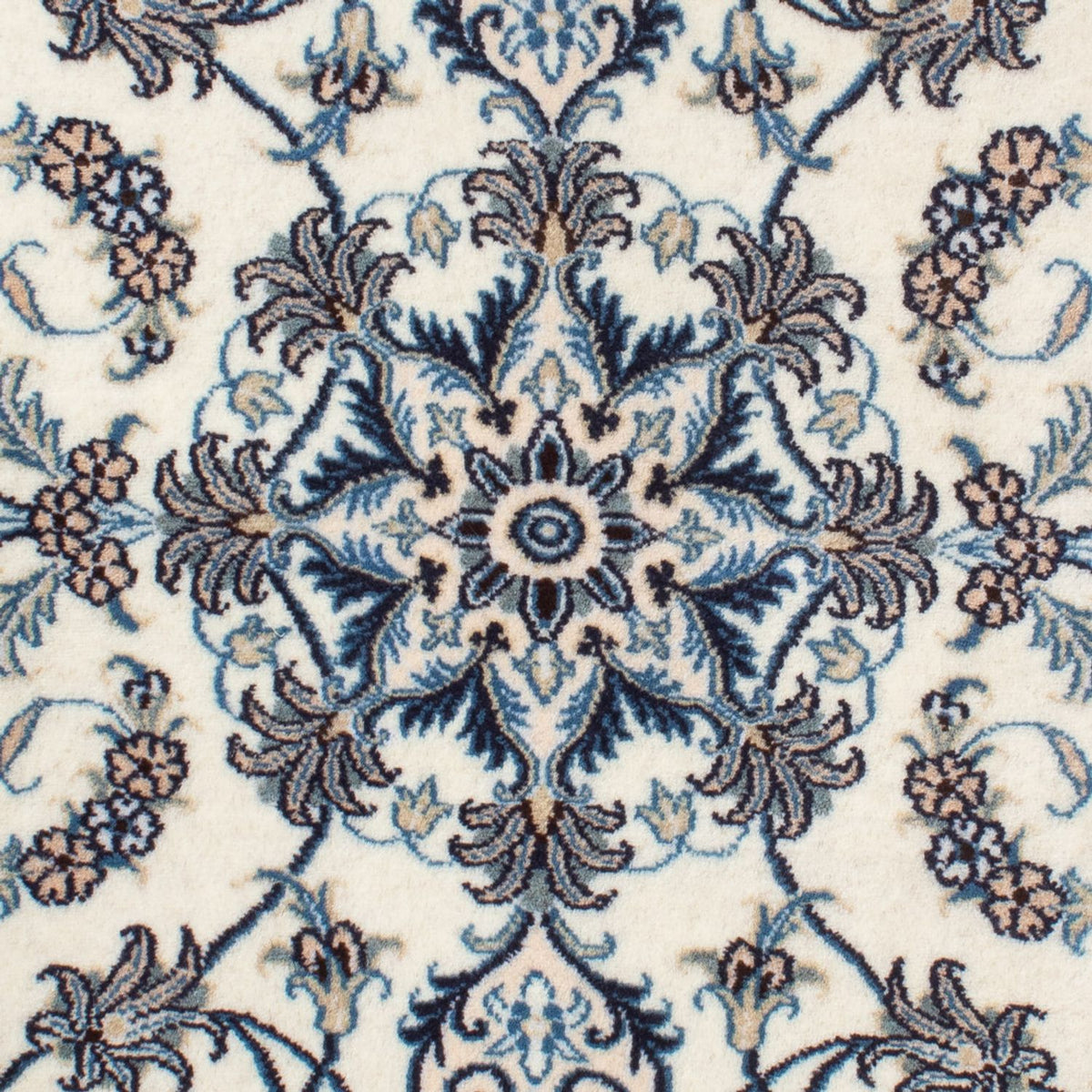 Perzisch tapijt - Nain - 139 x 88 cm - crème