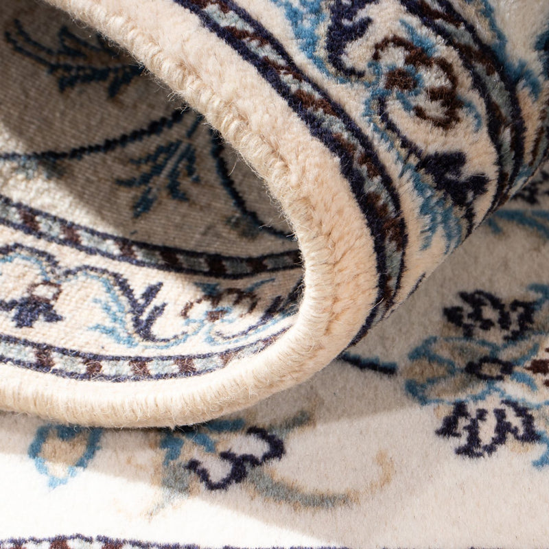 Perzisch tapijt - Nain - 139 x 88 cm - crème