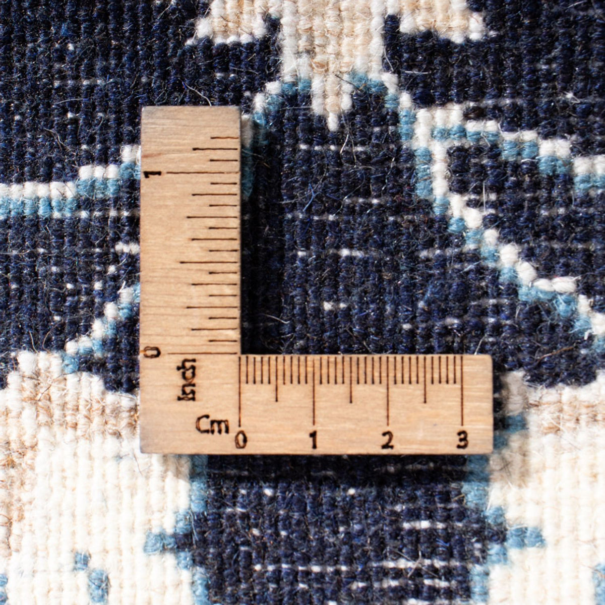 Perzisch tapijt - Nain - 136 x 68 cm - donkerblauw