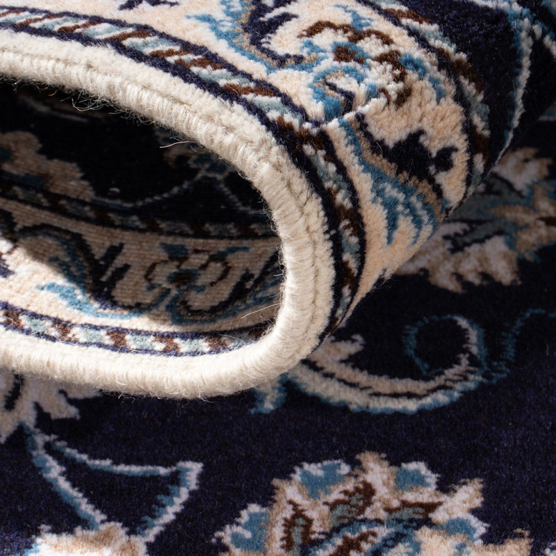 Perzisch tapijt - Nain - 135 x 69 cm - donkerblauw