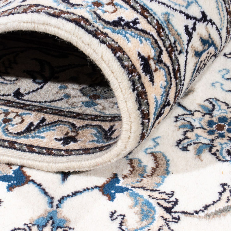 Perzisch tapijt - Nain - 253 x 168 cm - crème