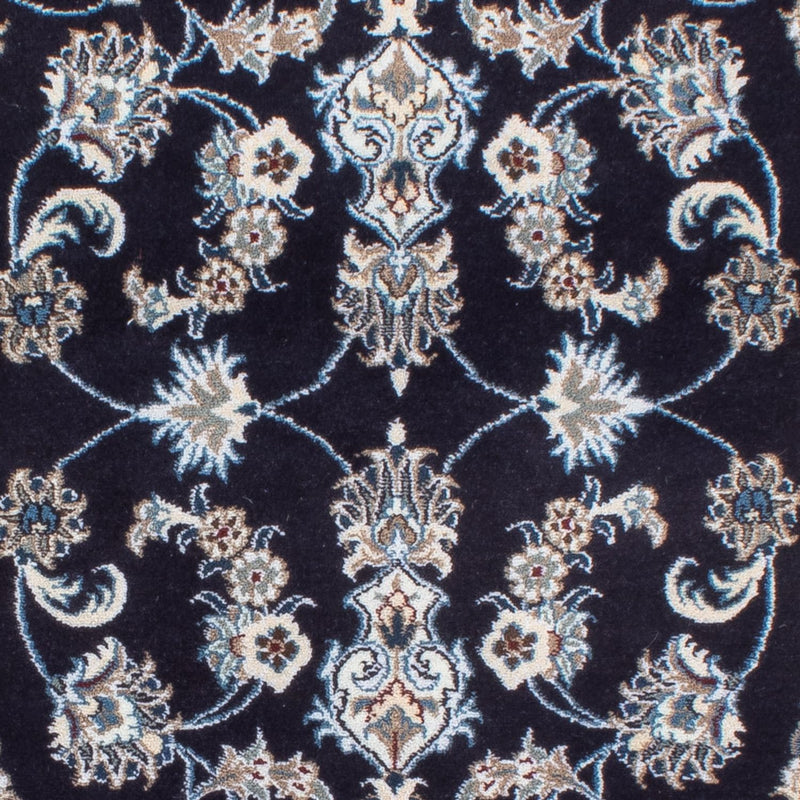 Loper Perzisch tapijt - Nain - 200 x 79 cm - donkerblauw