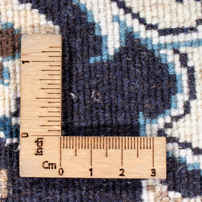 Loper Perzisch tapijt - Nain - 200 x 79 cm - donkerblauw