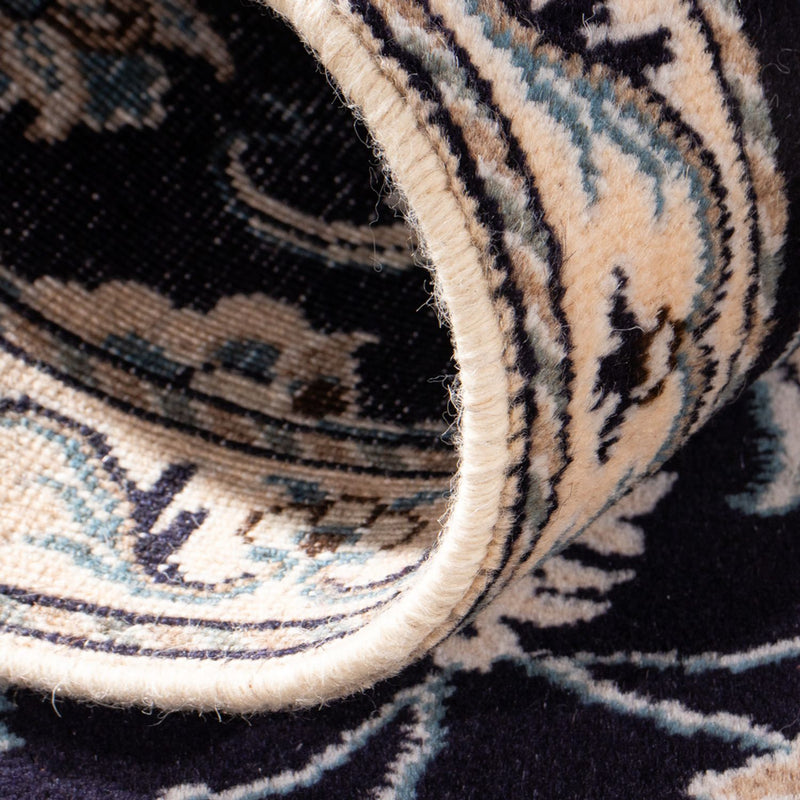 Perzisch tapijt - Nain - 143 x 69 cm - donkerblauw