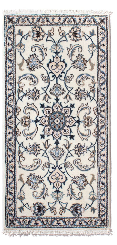 Nain - 12La Tapijt 70x140cm - Perzisch tapijt - crème