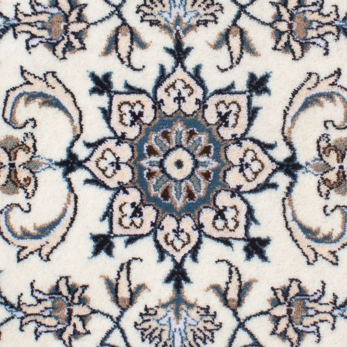 Perzisch tapijt - Nain - 140 x 70 cm - crème