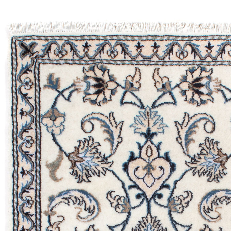 Perzisch tapijt - Nain - 140 x 70 cm - crème