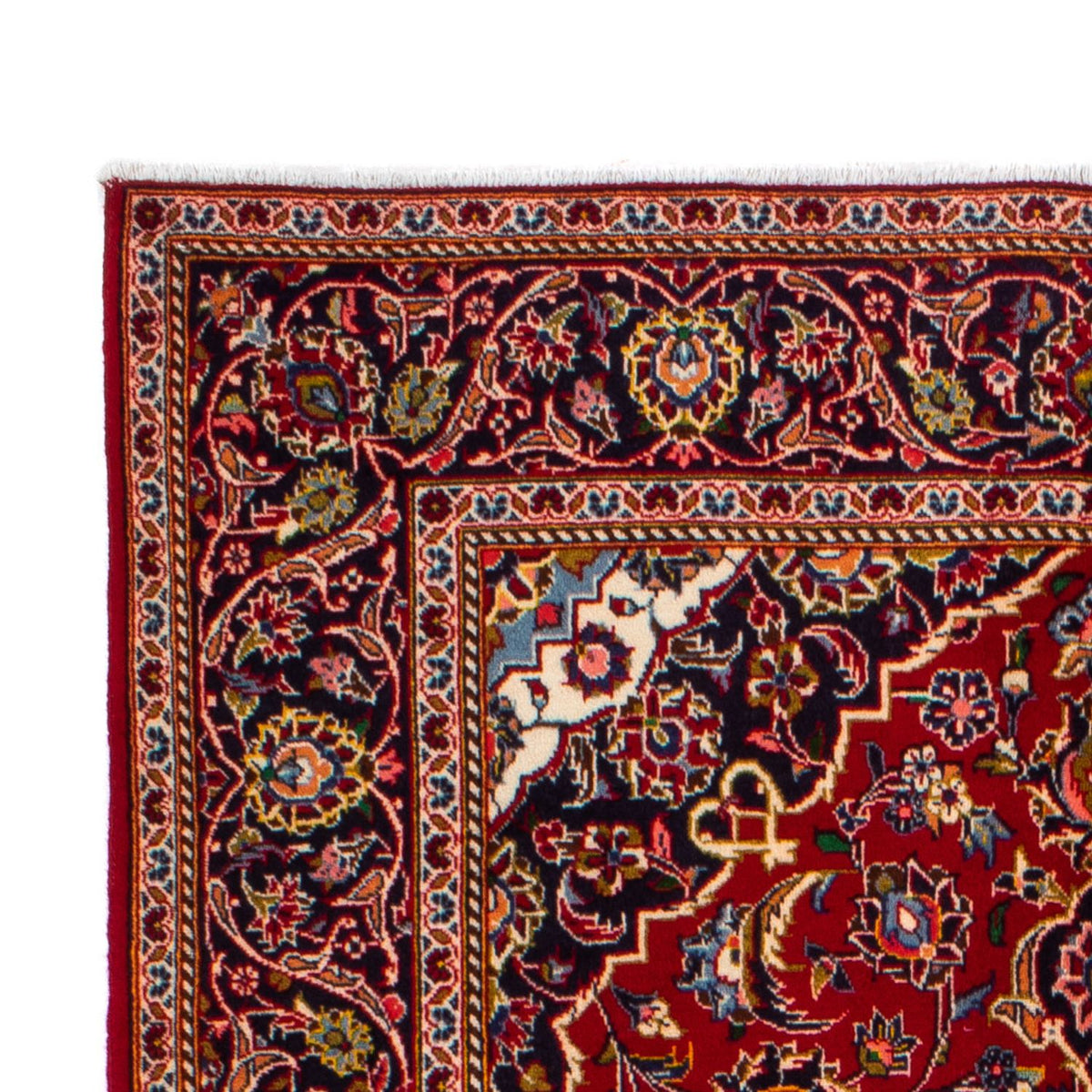 Perzisch tapijt - Keshan - 214 x 142 cm - rood