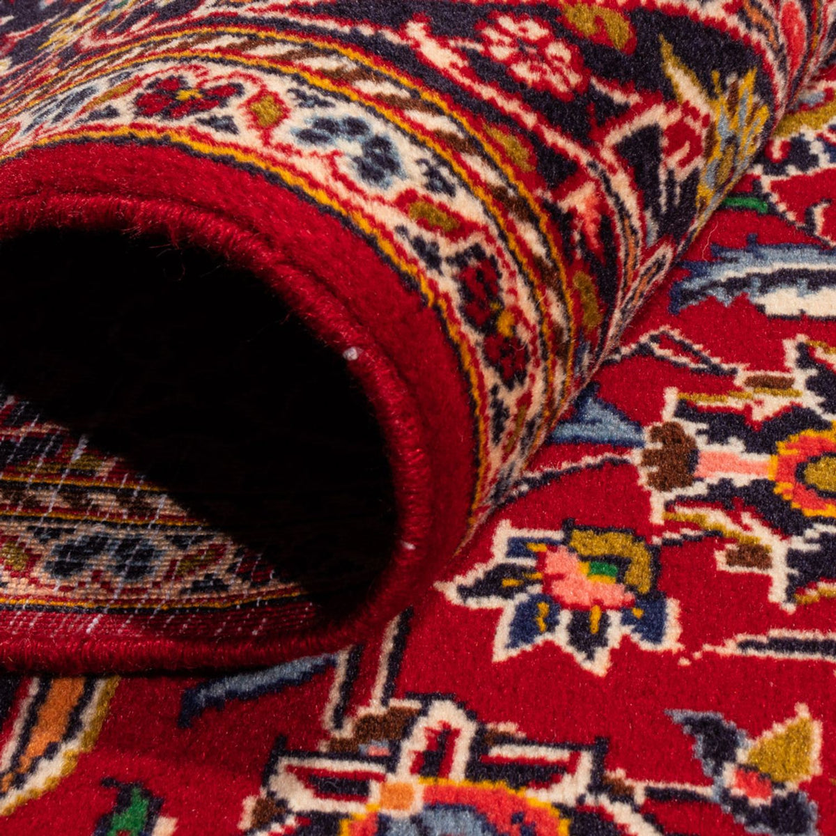 Perzisch tapijt - Keshan - 214 x 142 cm - rood