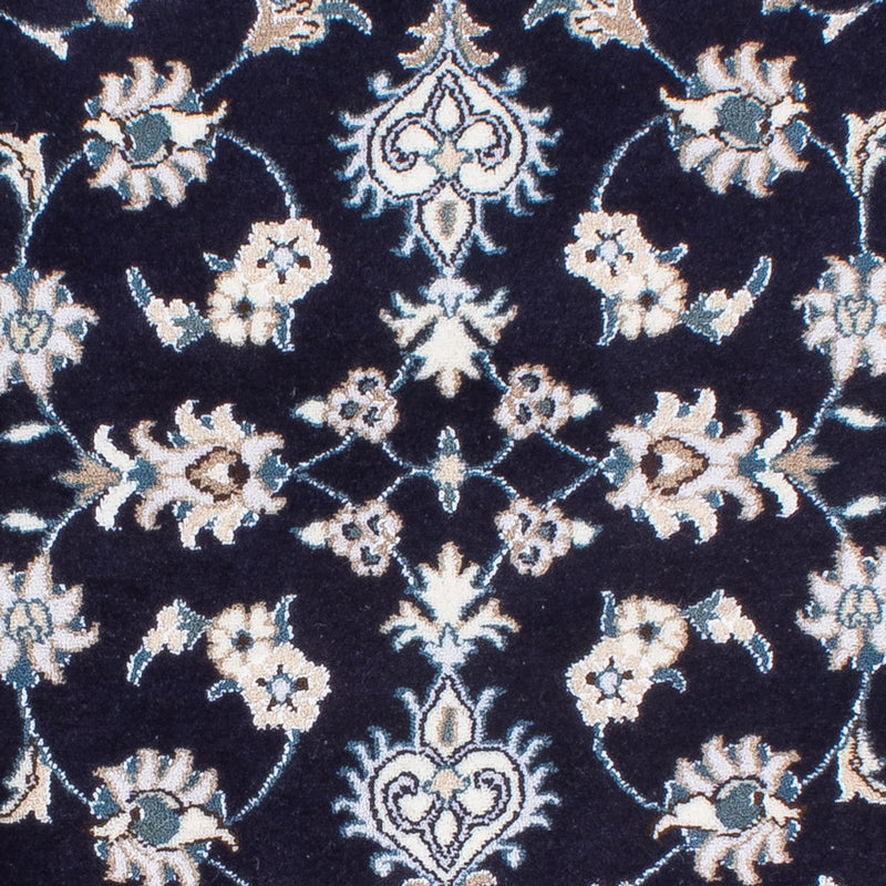 Loper Perzisch tapijt - Nain - 202 x 78 cm - donkerblauw
