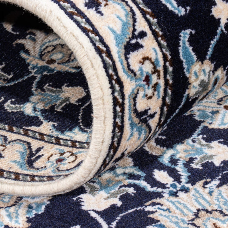 Perzisch tapijt - Nain - 134 x 71 cm - donkerblauw