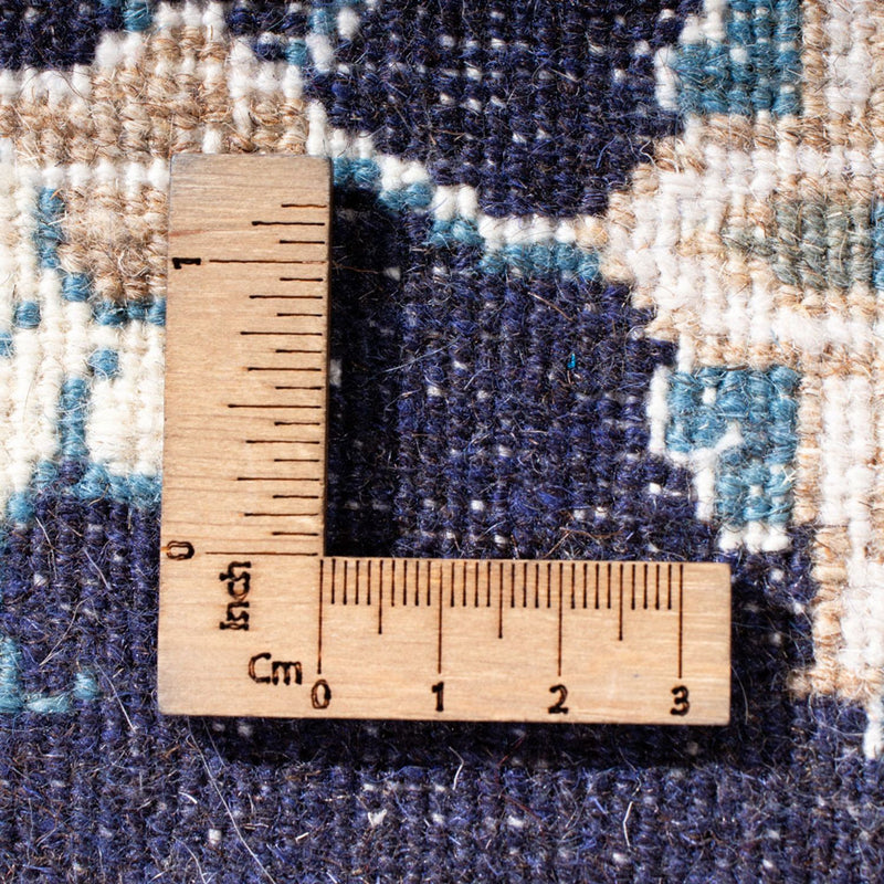 Perzisch tapijt - Nain - 141 x 72 cm - donkerblauw