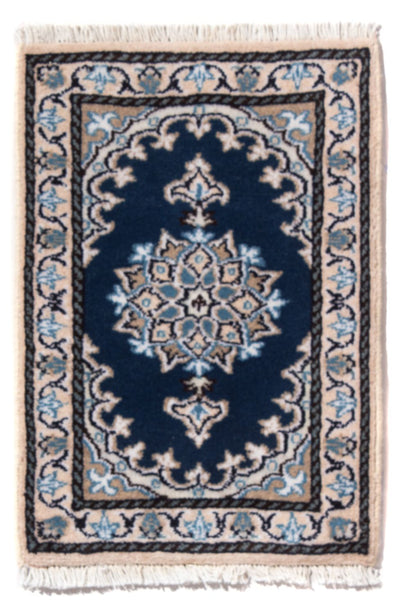 Nain - 12La Tapijt 40x60cm - Perzisch tapijt