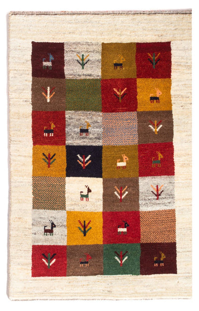 Perzische Gabbeh Tapijt 78x116cm - Perserteppich Wollteppich