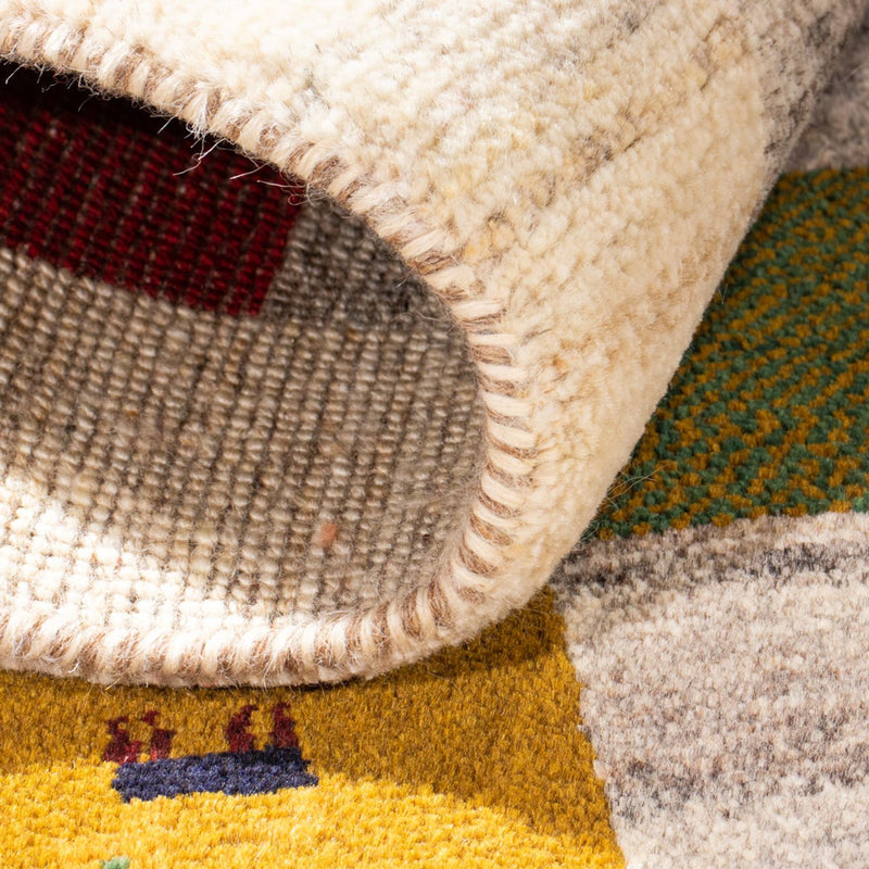 Gabbeh tapijt - Perzisch - 116 x 78 cm - veelkleurig