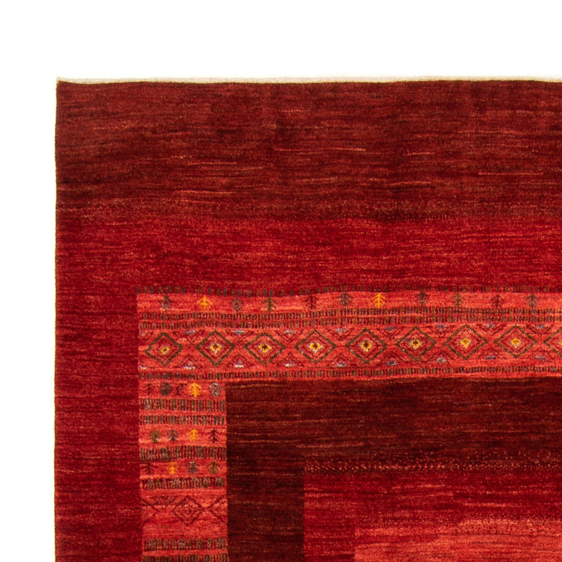 Gabbeh Tapijt - Loribaft Perzisch - 286 x 204 cm - rood