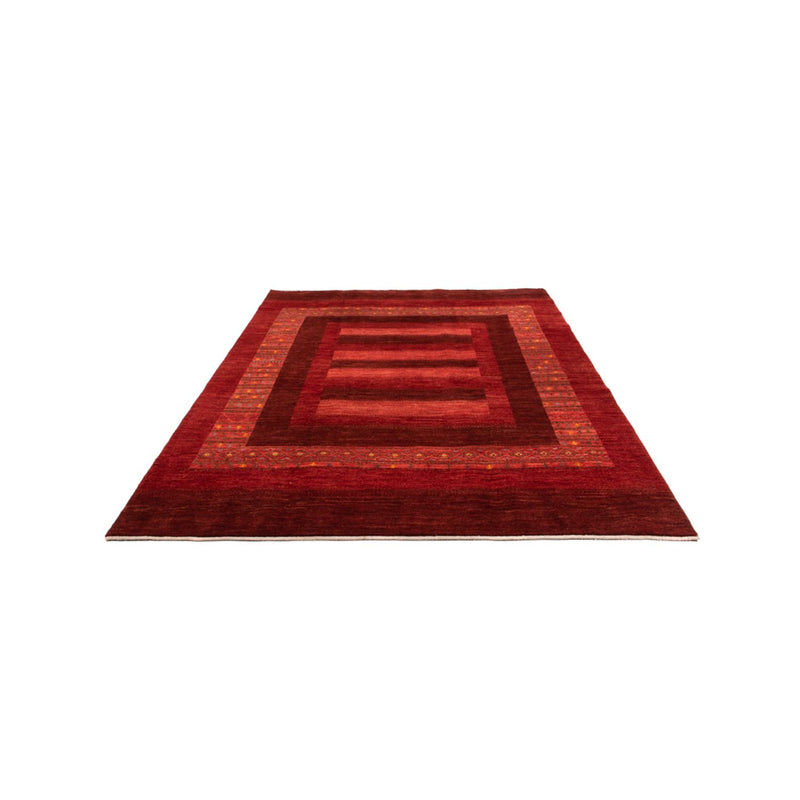Gabbeh Tapijt - Loribaft Perzisch - 286 x 204 cm - rood