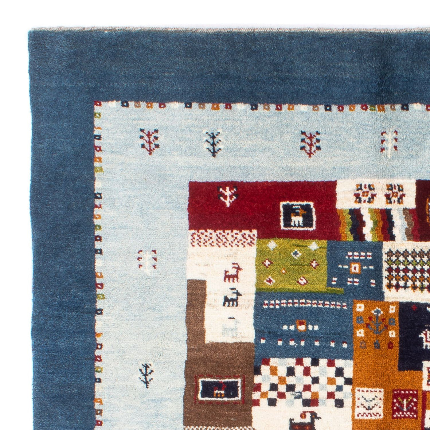 Perzische Gabbeh Tapijt 197x156cm - Perserteppich Wollteppich
