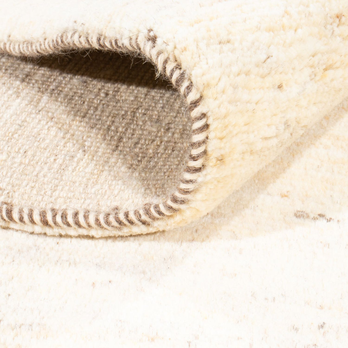 Gabbeh tapijt - Perzisch - 197 x 153 cm - beige