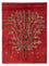 Gabbeh tapijt - Perzisch - 204 x 150 cm - rood