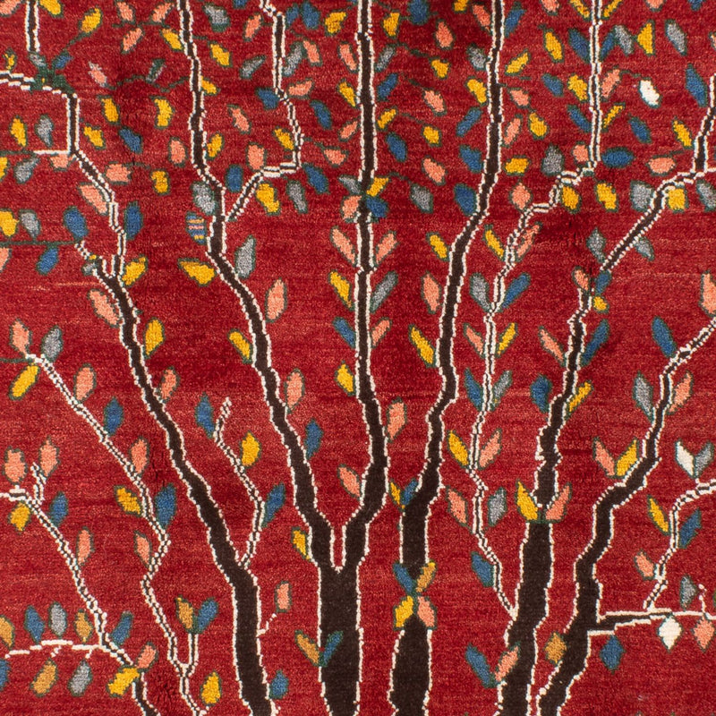Gabbeh tapijt - Perzisch - 204 x 150 cm - rood