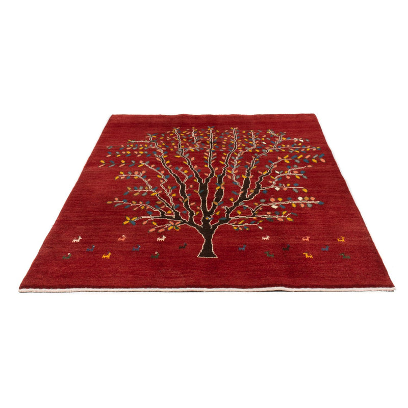 Gabbeh tapijt - Perzisch - 204 x 150 cm - rood