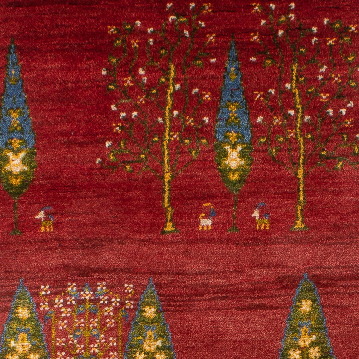 Loper Gabbeh tapijt - Perzisch - 240 x 70 cm - rood