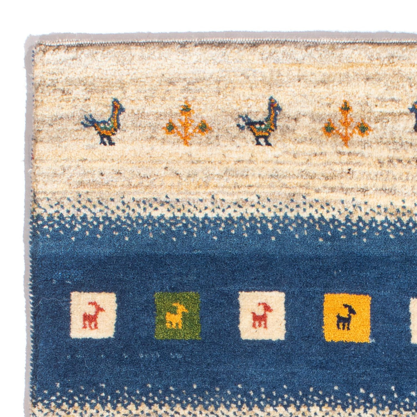 Perzische Gabbeh Tapijt 123x85cm - Perserteppich Wollteppich