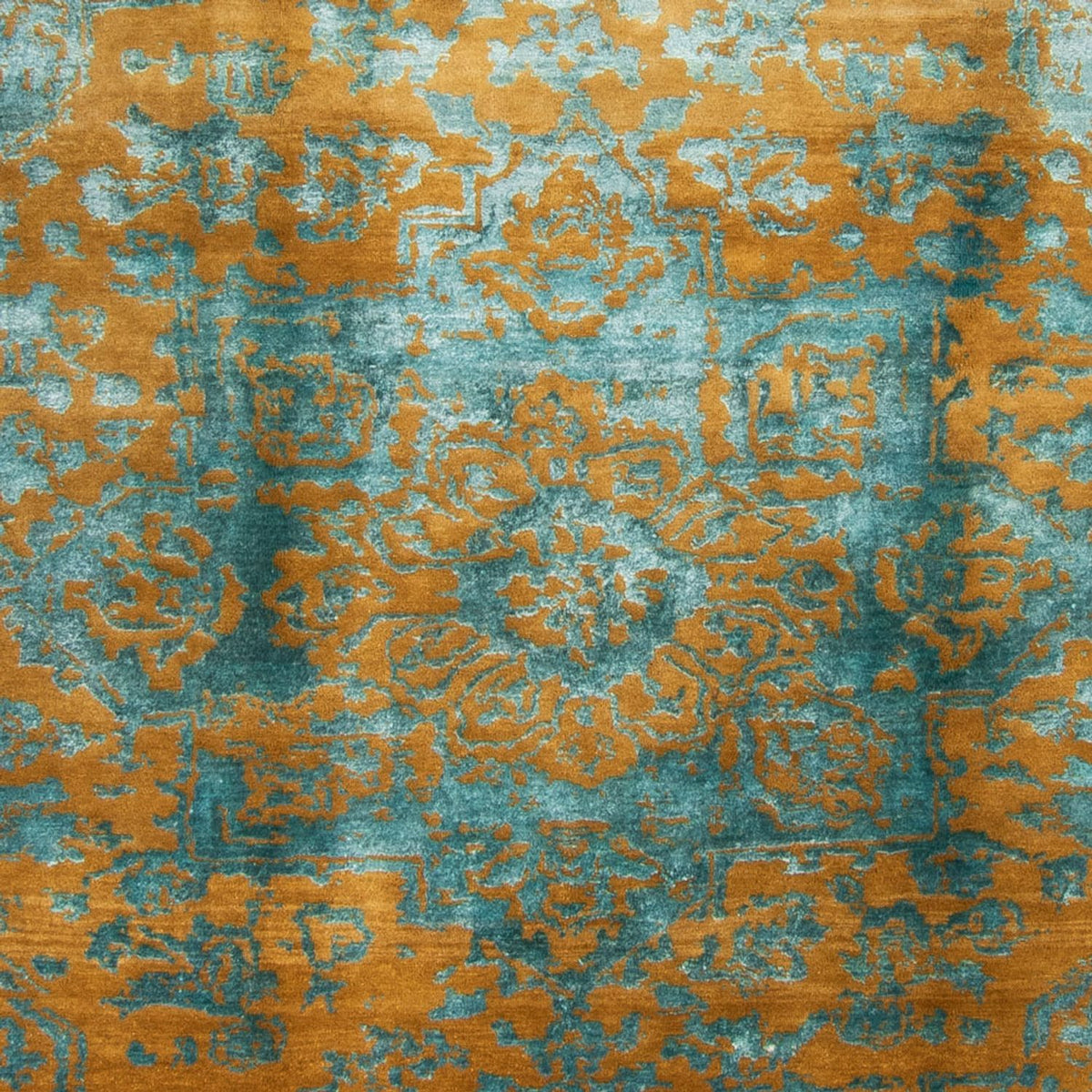 Designer tapijt - 300 x 250 cm - turkoois