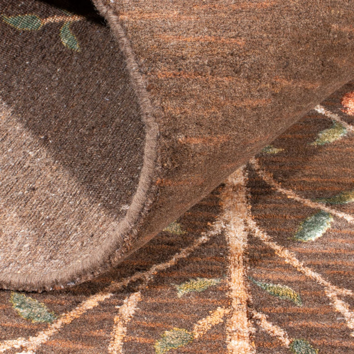 Designer tapijt - 249 x 187 cm - bruin