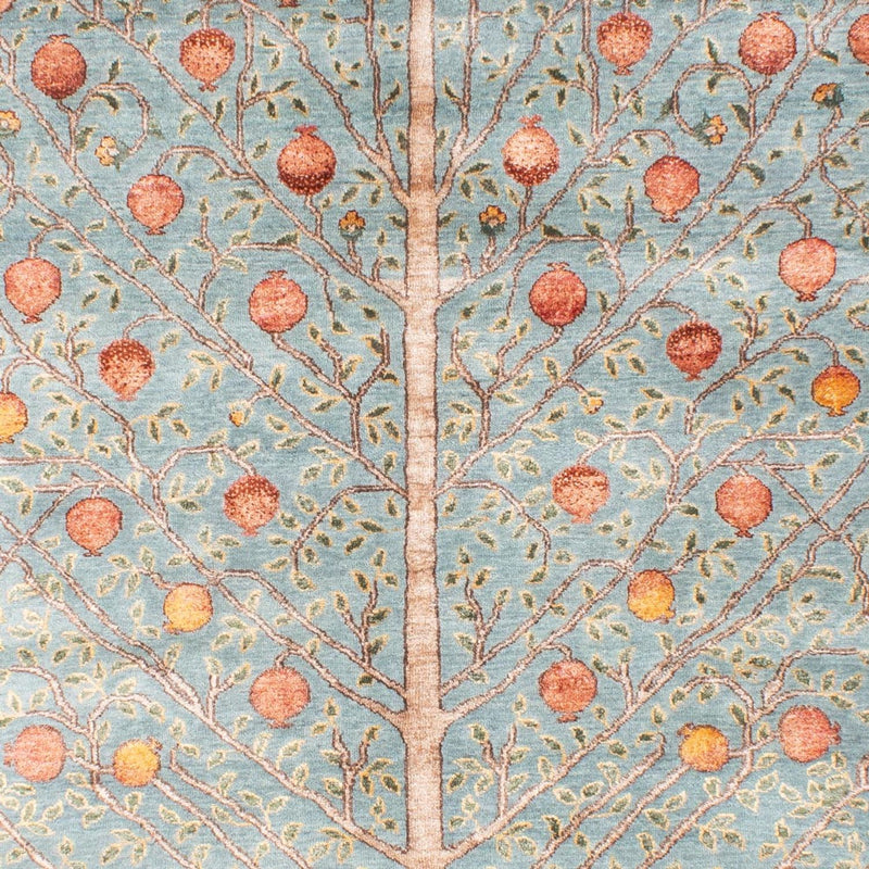 Designer tapijt - 253 x 184 cm - turkoois