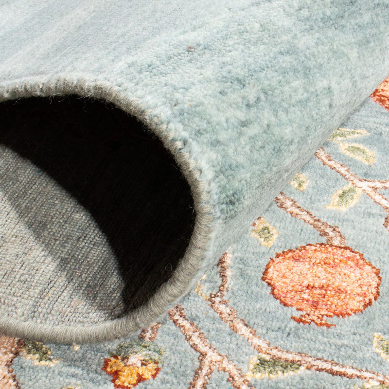 Designer tapijt - 253 x 184 cm - turkoois