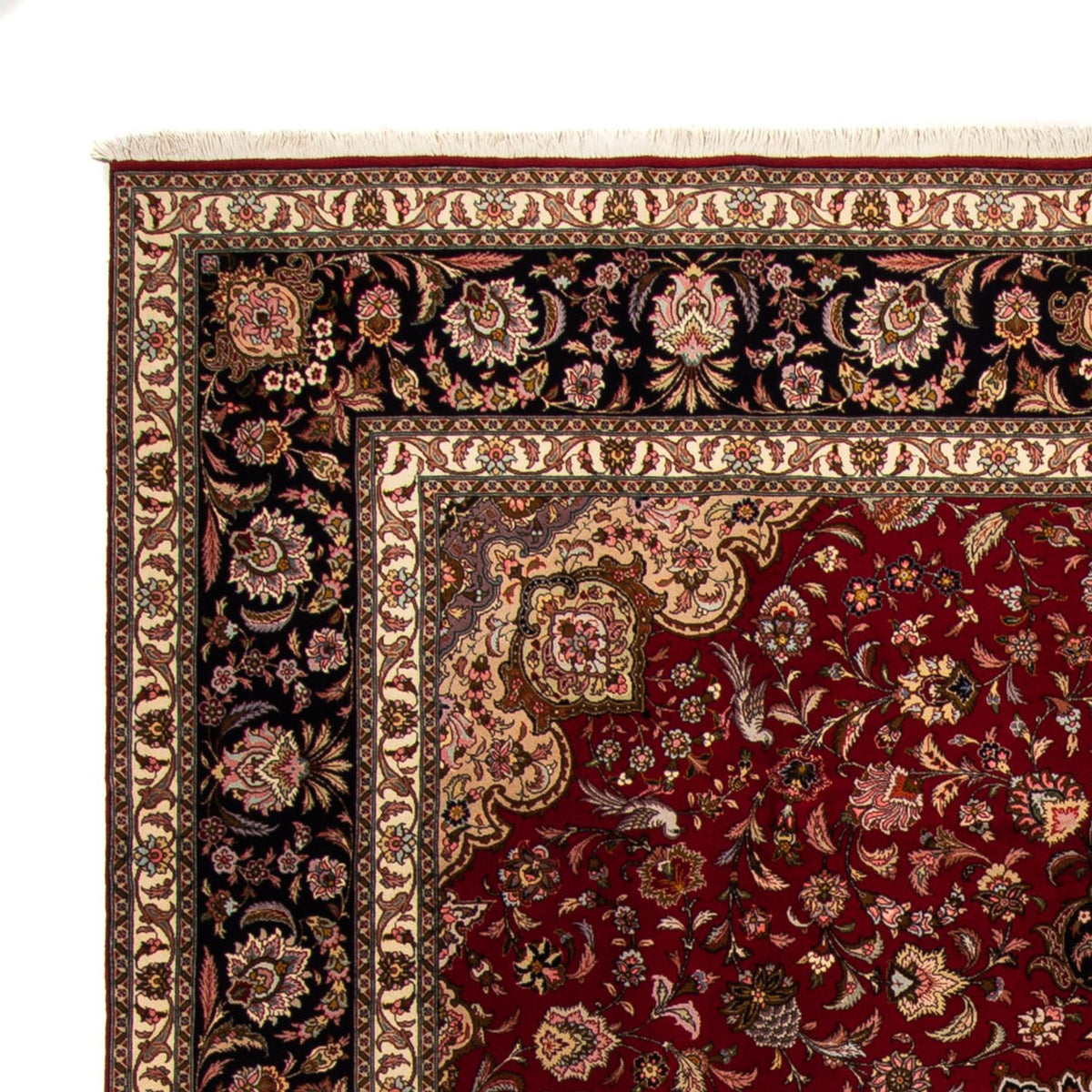 Perzisch tapijt - Tabriz - Royal - 302 x 250 cm - rood