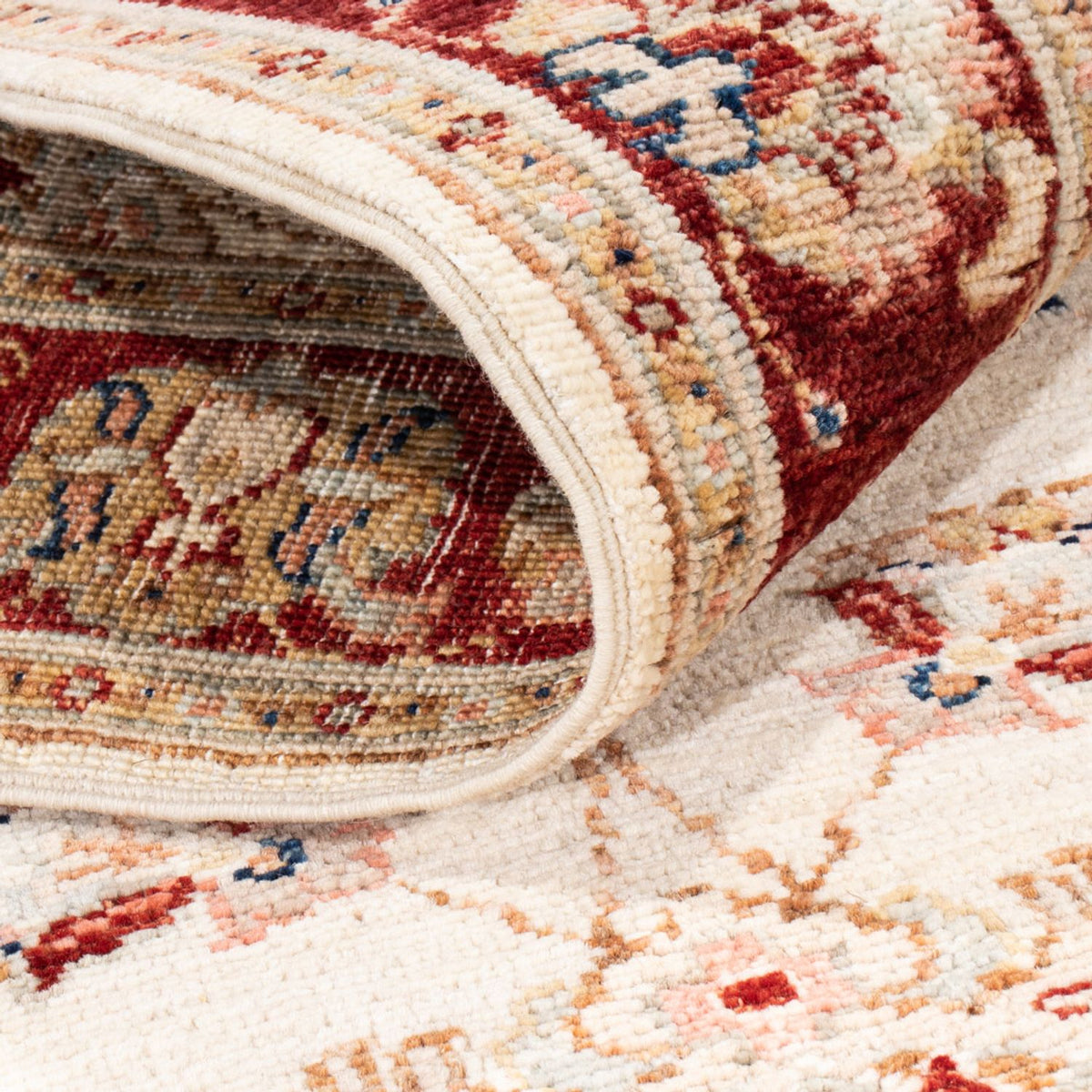 Loper Ziegler tapijt - 308 x 87 cm - beige