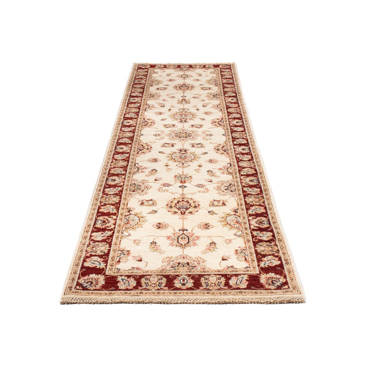 Loper Ziegler tapijt - 308 x 87 cm - beige