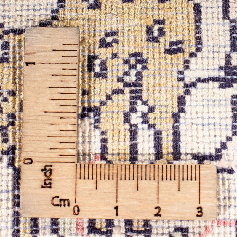 Zijden tapijt - Kashmir Silk - 215 x 133 cm - donkerblauw