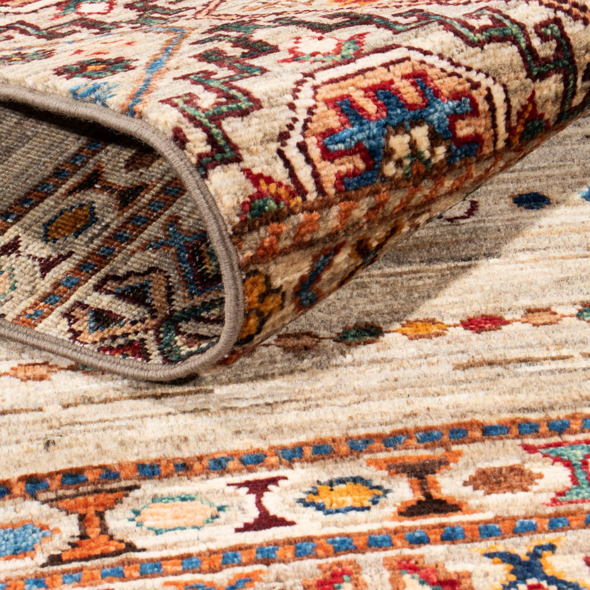 Loper Ziegler Tapijt - Ariana - 245 x 80 cm - natuur