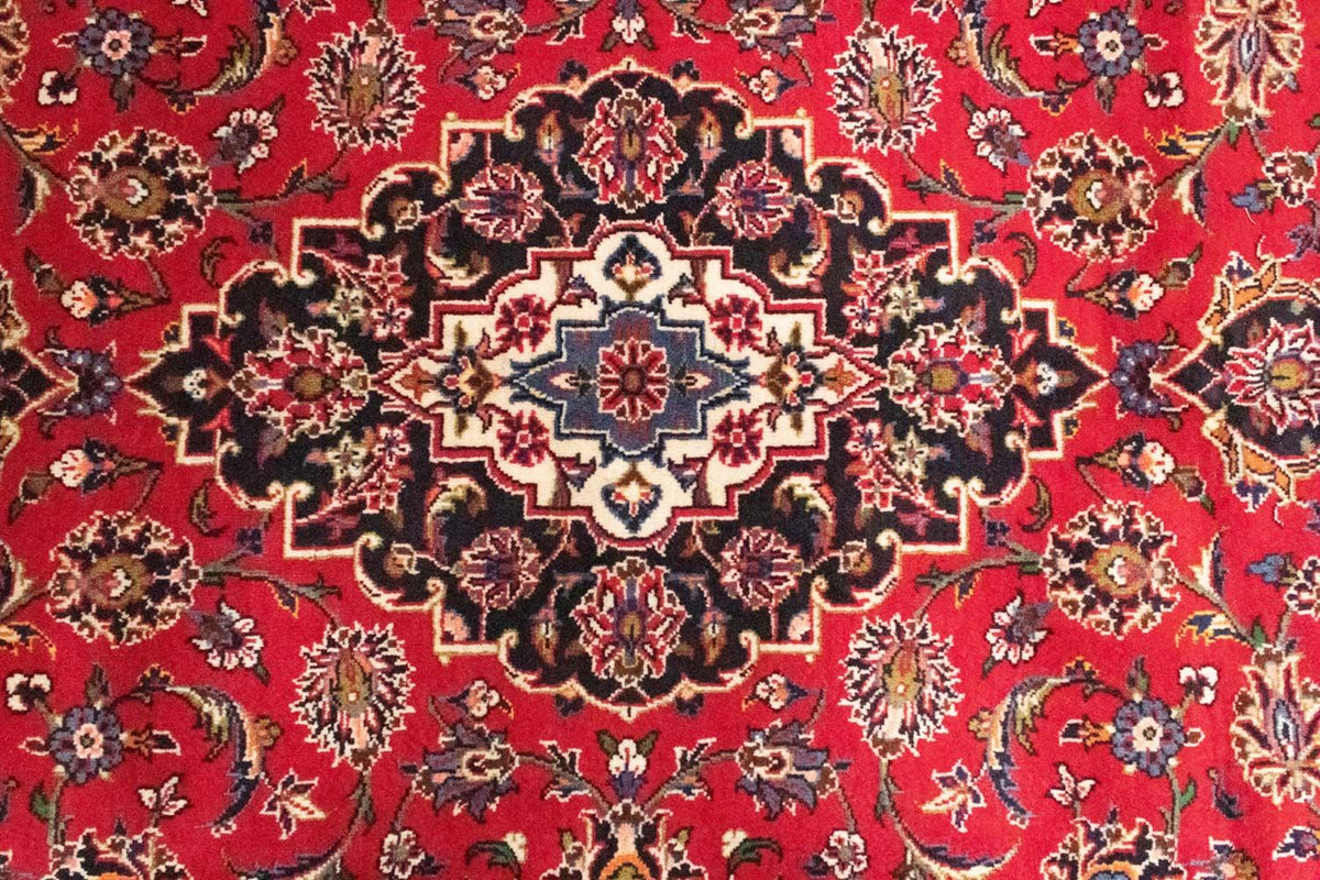 Perzisch tapijt - Keshan - 303 x 202 cm - rood