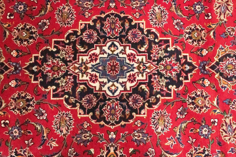 Perzisch tapijt - Keshan - 303 x 202 cm - rood