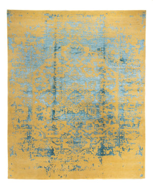 Designer tapijt - 305 x 251 cm - turkoois