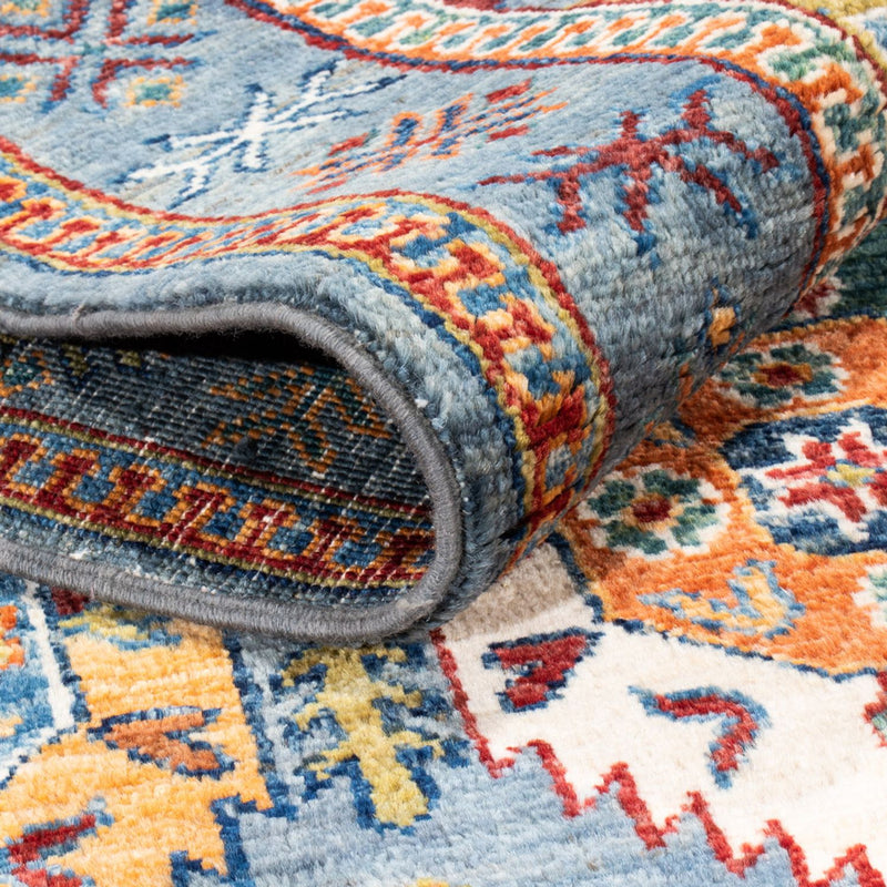 Loper Ziegler Tapijt - Ariana - 269 x 88 cm - blauw