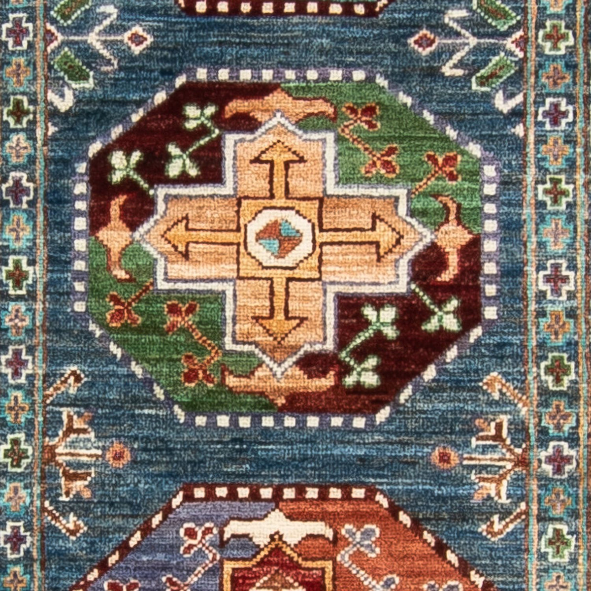 Loper Ziegler Tapijt - Ariana - 273 x 85 cm - blauw