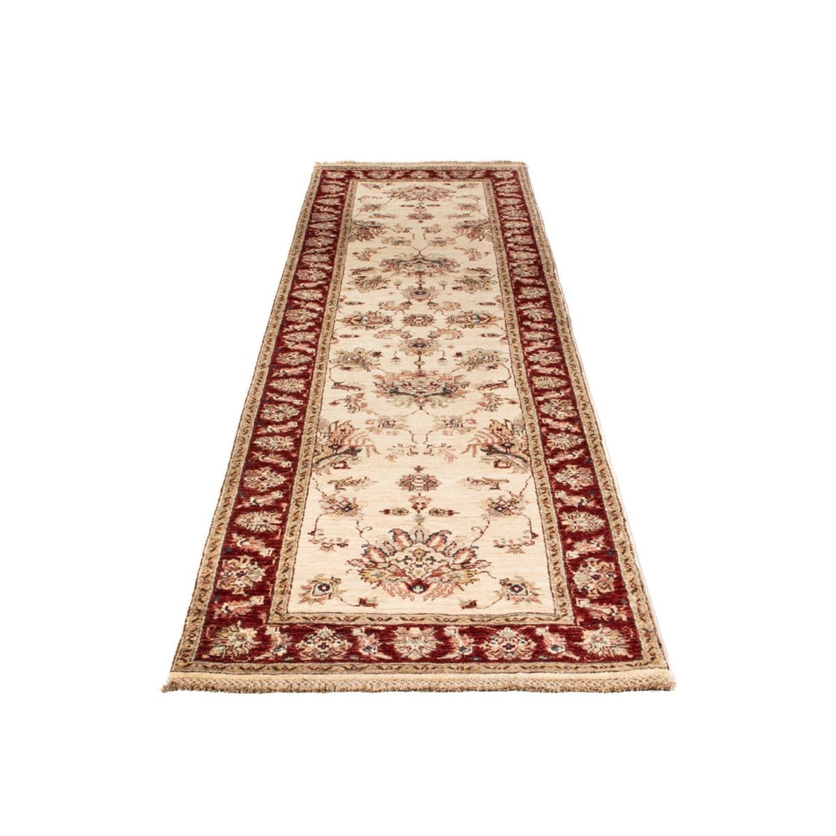 Loper Ziegler tapijt - 303 x 83 cm - beige