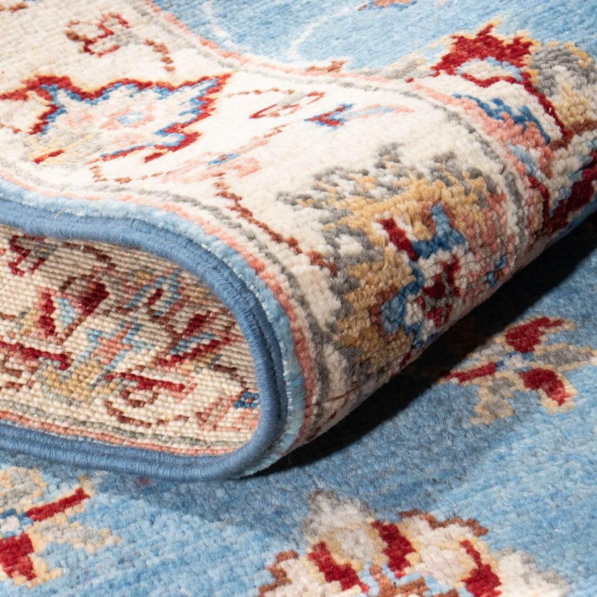 Ziegler tapijt - 183 x 62 cm - turkoois