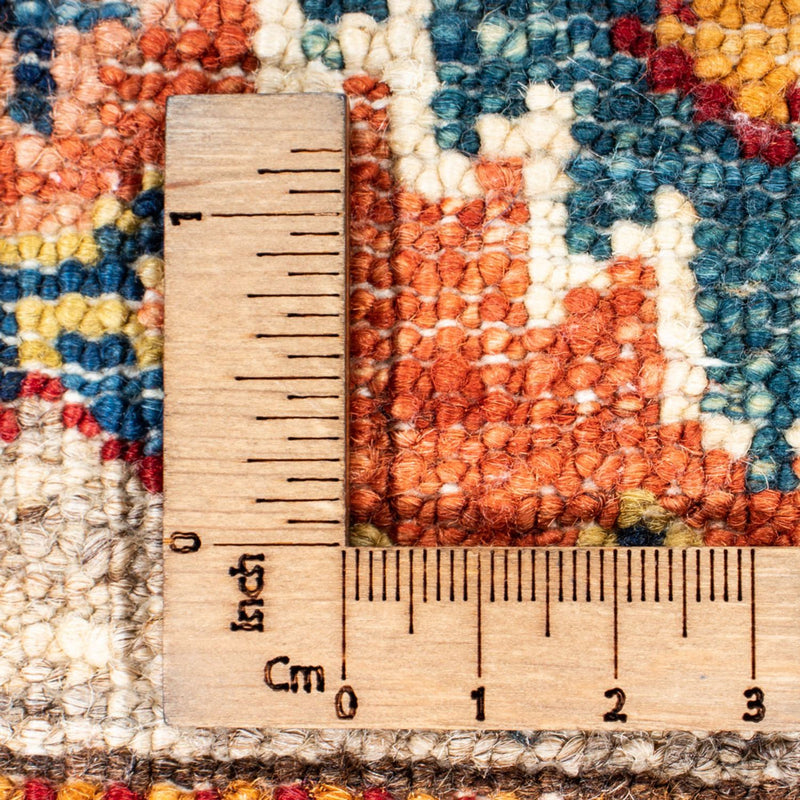 Loper Ziegler Tapijt - Kazak - 254 x 79 cm - natuur