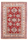 Kazak Tapijt 127x180cm - Oosters Tapijt - Rechthoekig / Rood / 127 x 180 cm Rechthoekig